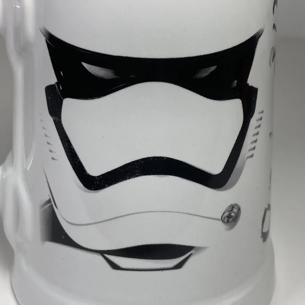 Star Wars Stormtrooper Coffee Mug Lucasfilm White/Black Ceramic 16oz - Picture 9 of 12